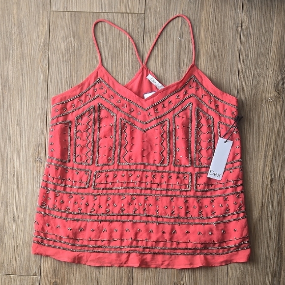 NWT Dex Beaded Halter Top - Picture 1 of 9